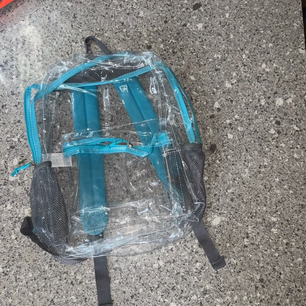 Clear Backpack - NWOT